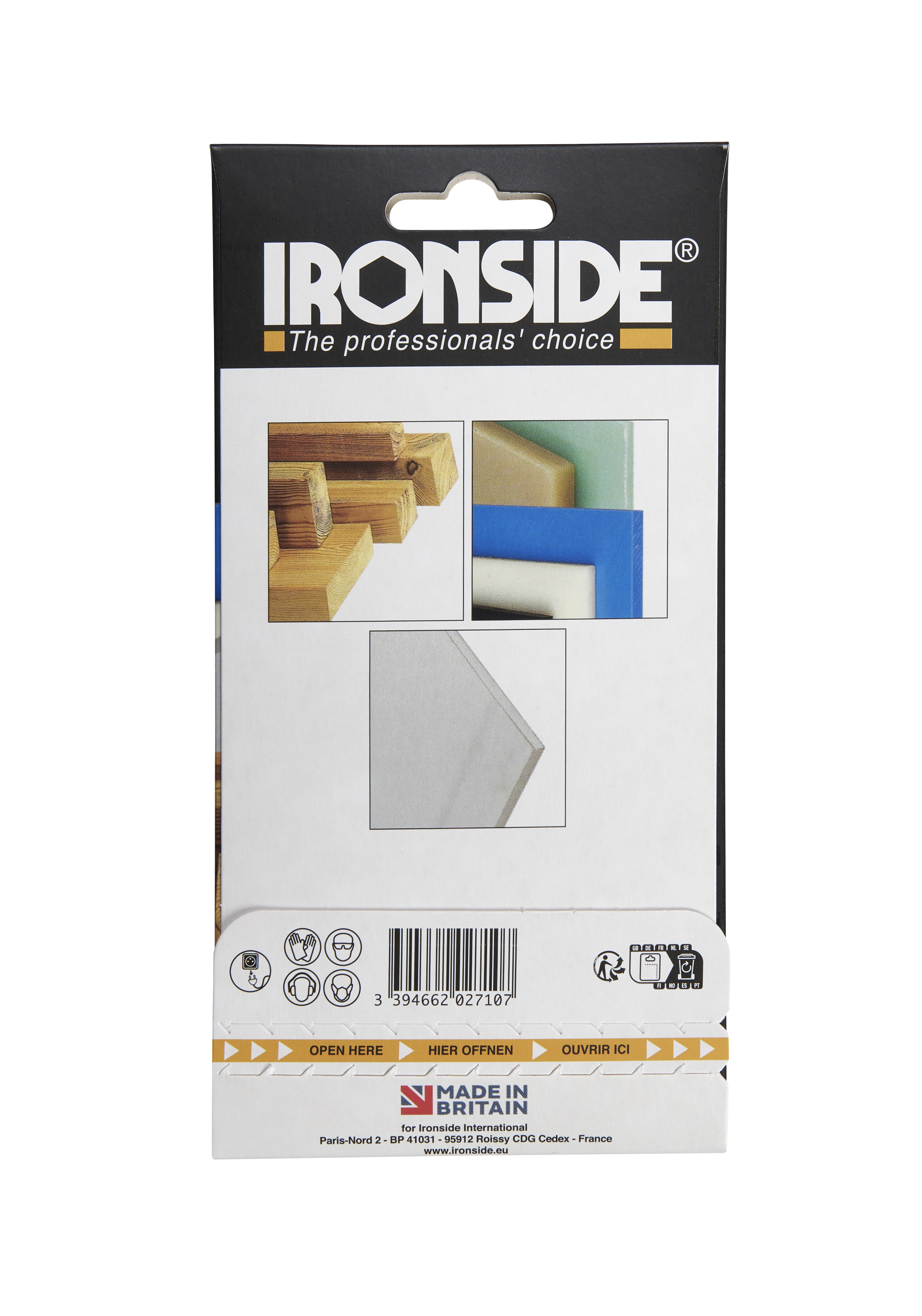 ironside Multitool blade ironside starlock heavy duty 32mm