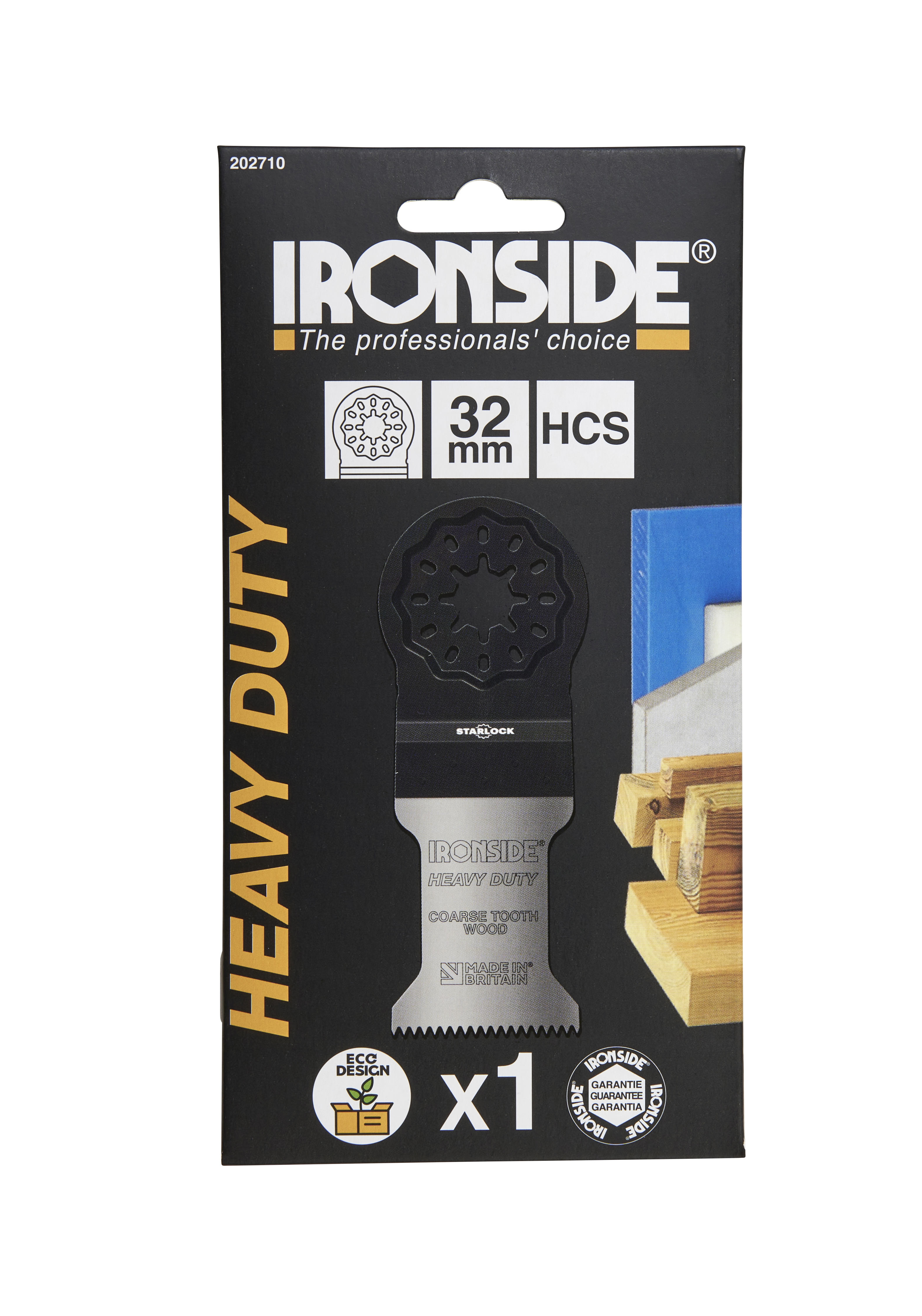 ironside Multitool blade ironside starlock heavy duty 32mm