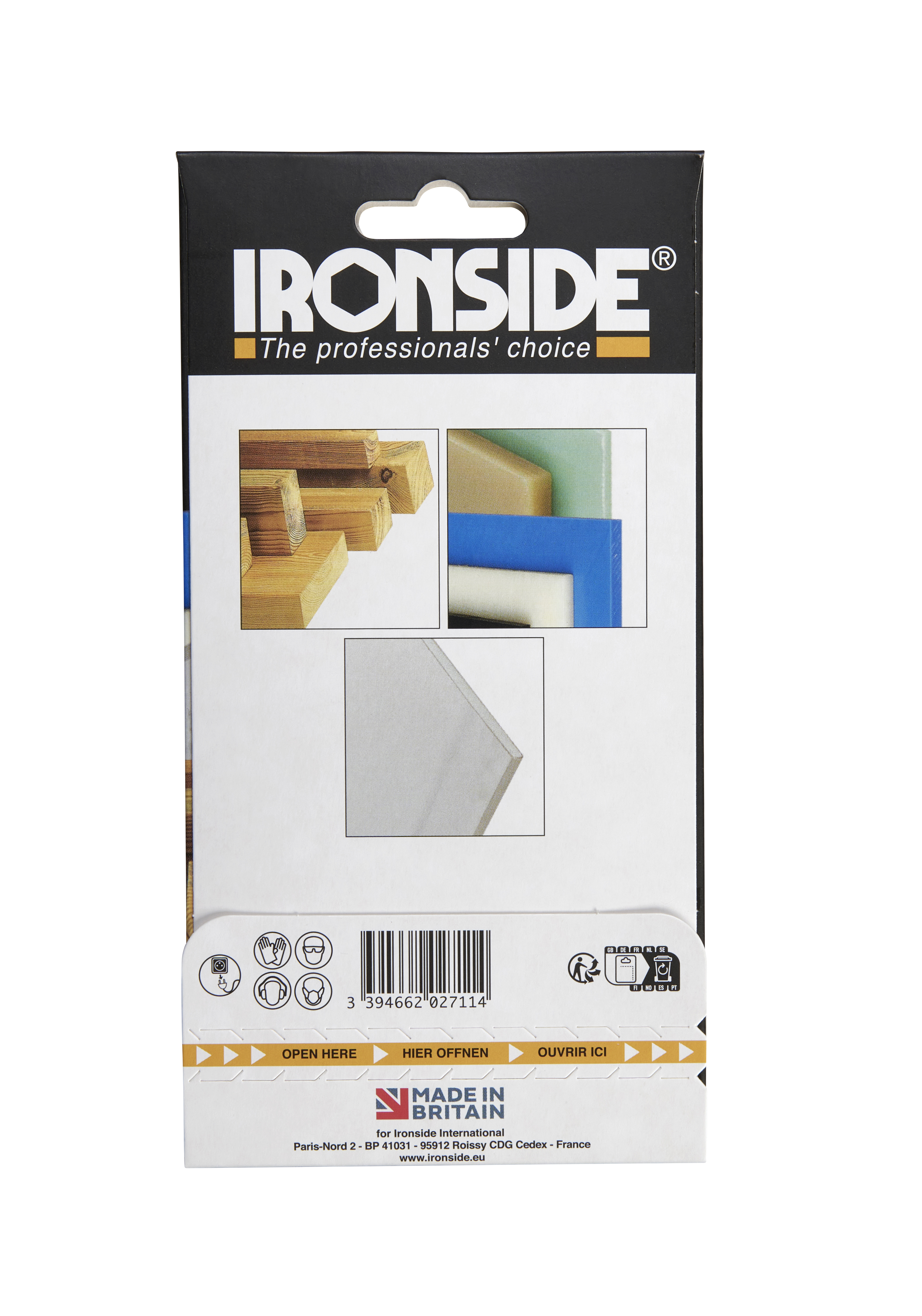 ironside Multitool blade ironside starlock heavu duty 63mm