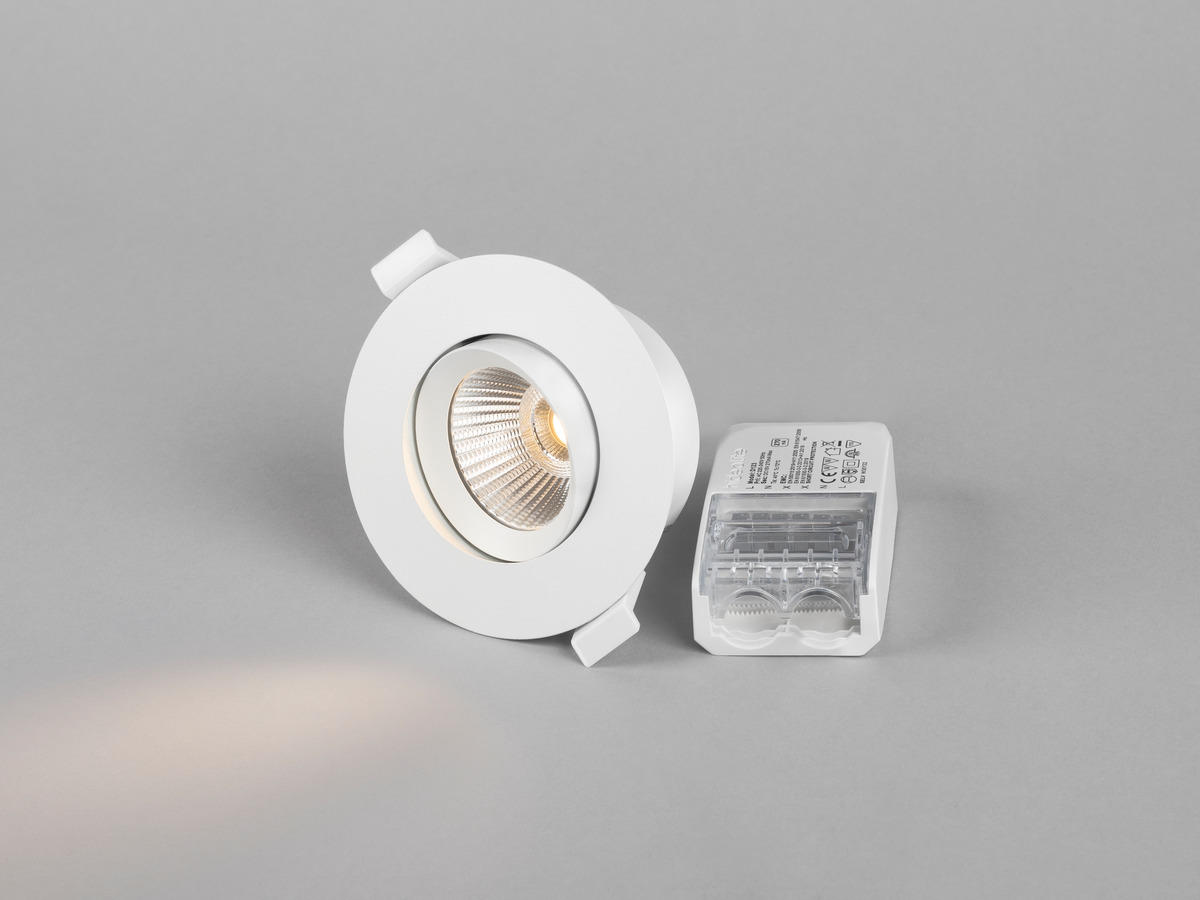 hide-a-lite Downlight optic g2 quick iso ip44 470lm 6w 927 dim wh 6pac