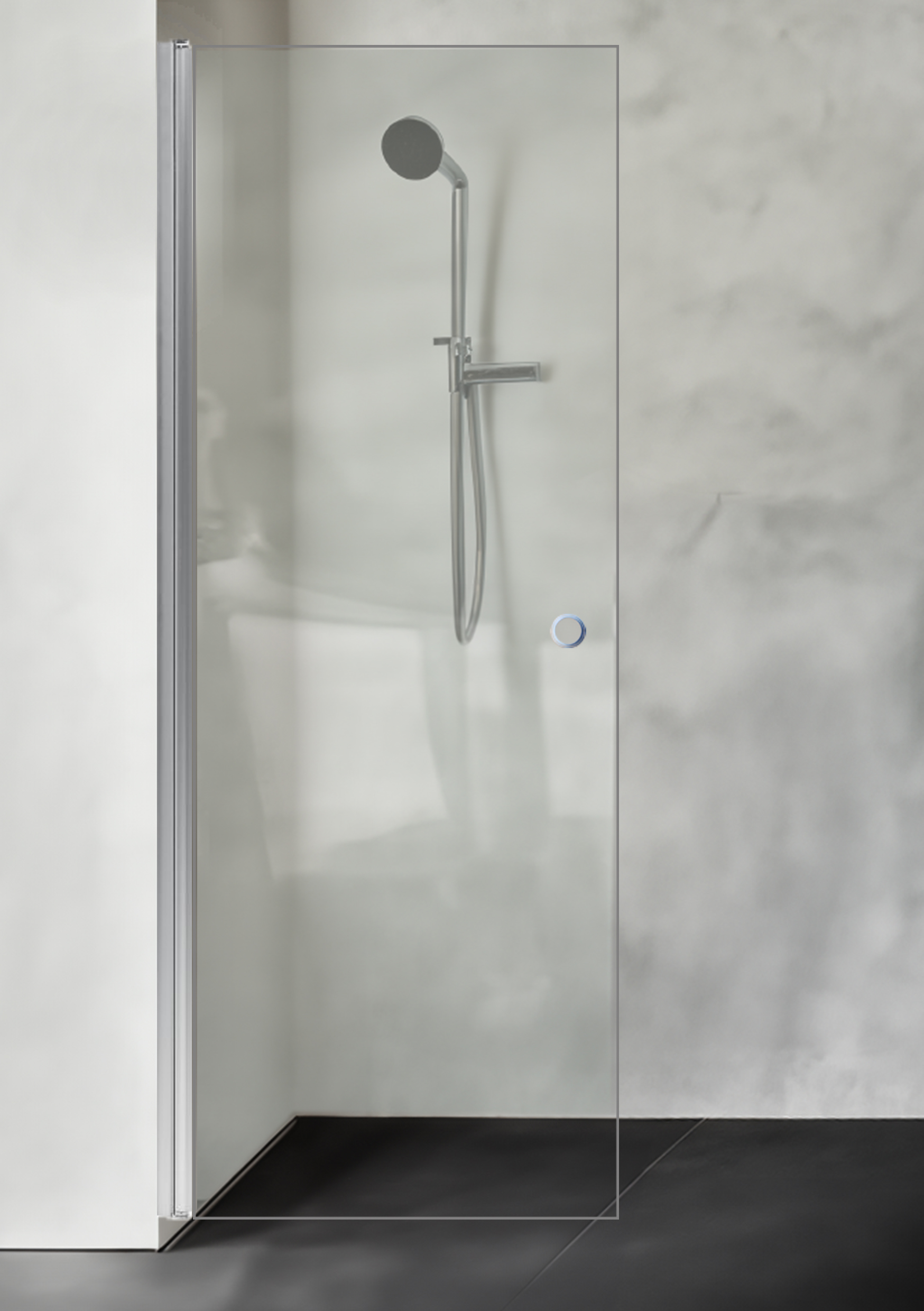 tammiholma Vändbar duschvägg tado 90x220cm klar glas