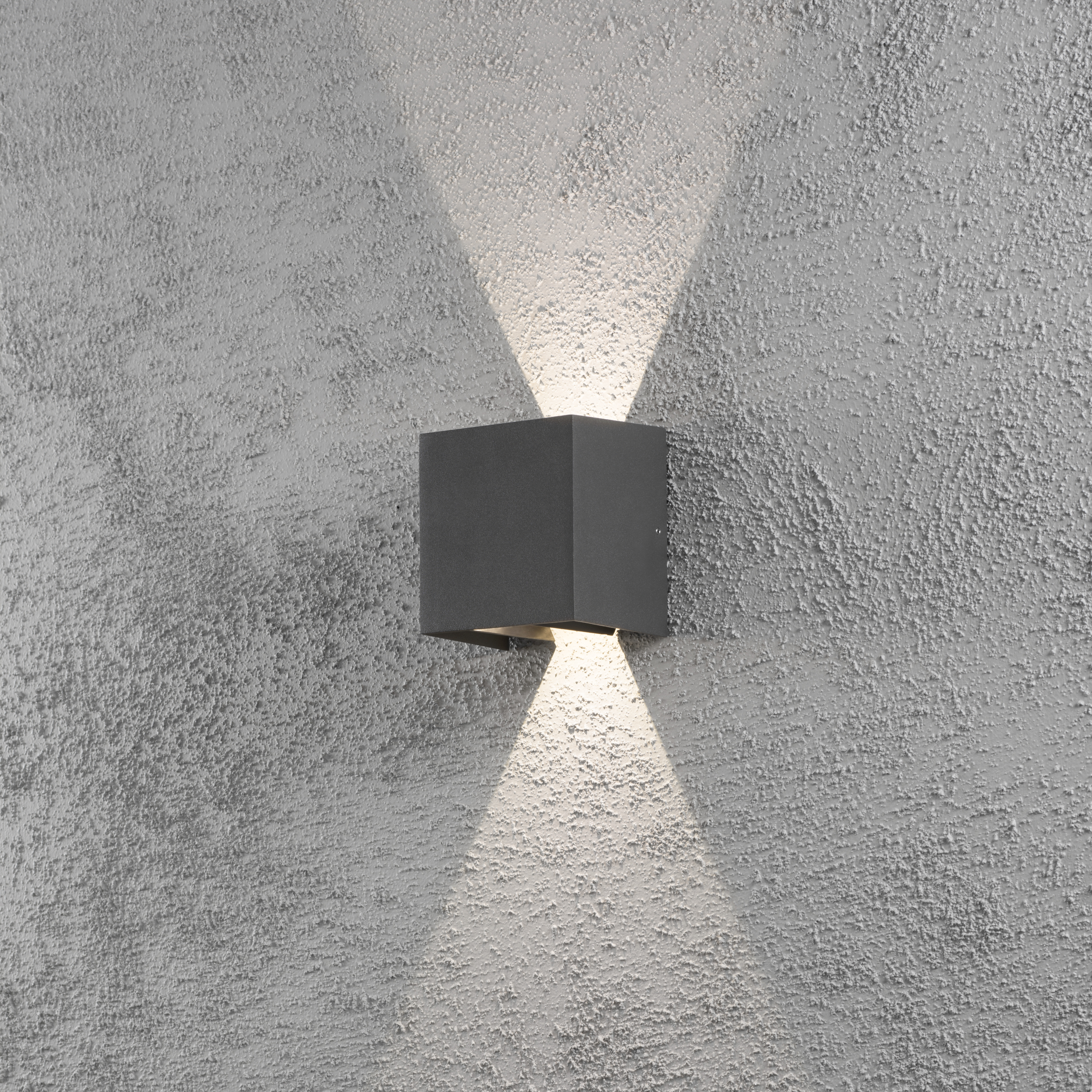 konstsmide Seinävalaisin ulko cremona led moduli antrasit
