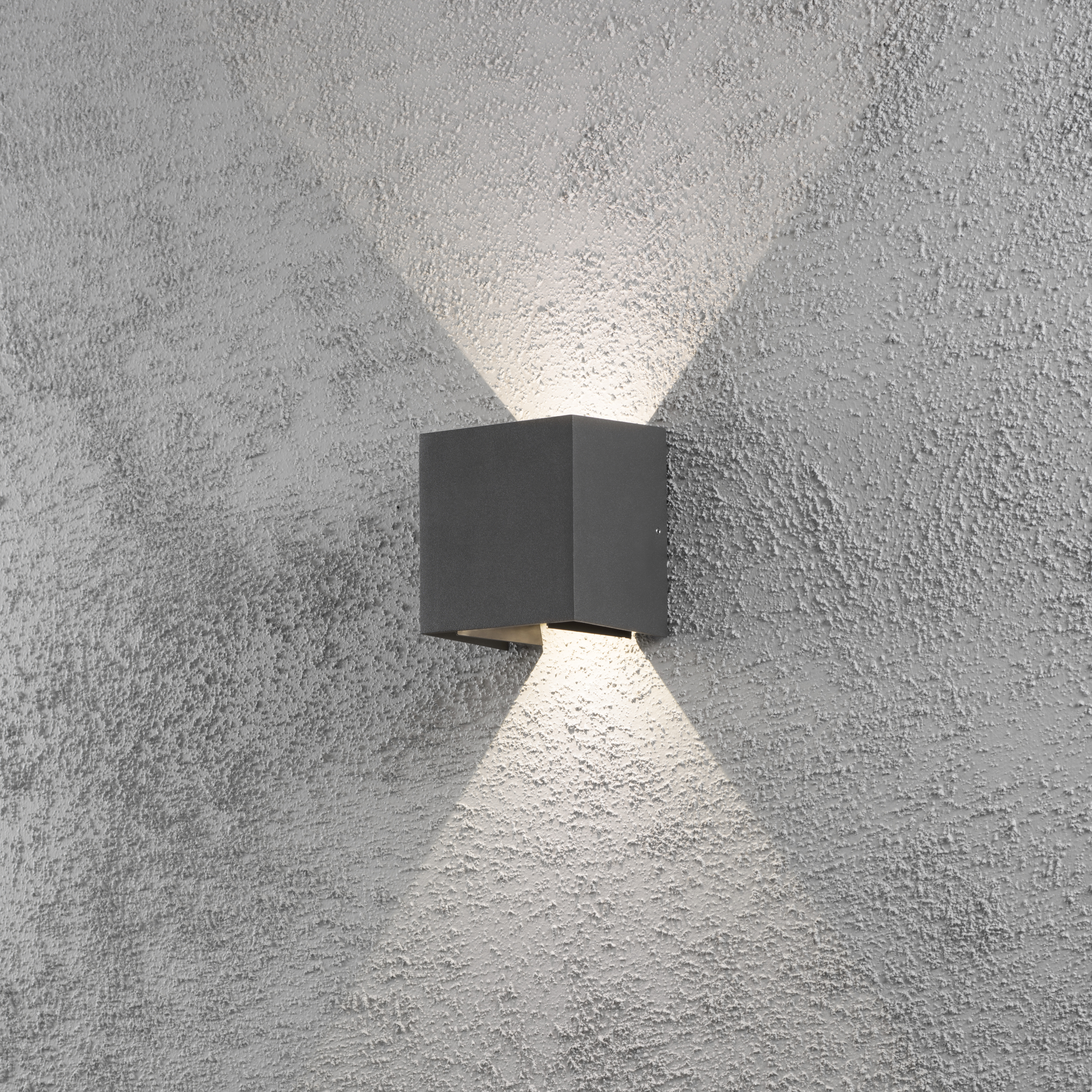 konstsmide Seinävalaisin ulko cremona led moduli antrasit