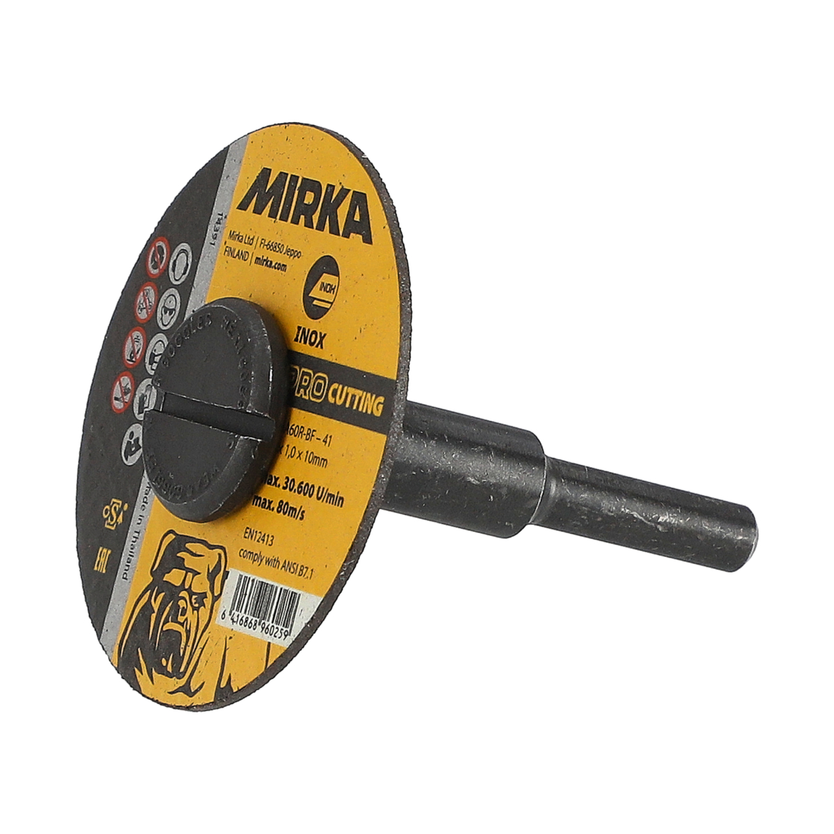 mirka Holder for cut.disc mirka 50mm 6mm shaft