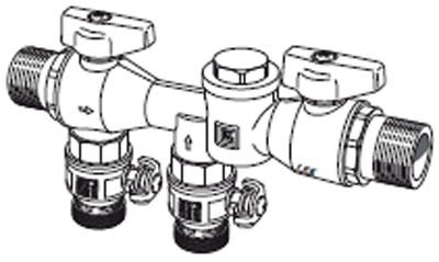 nibe Valve combination nibe kb 25 (12kw)