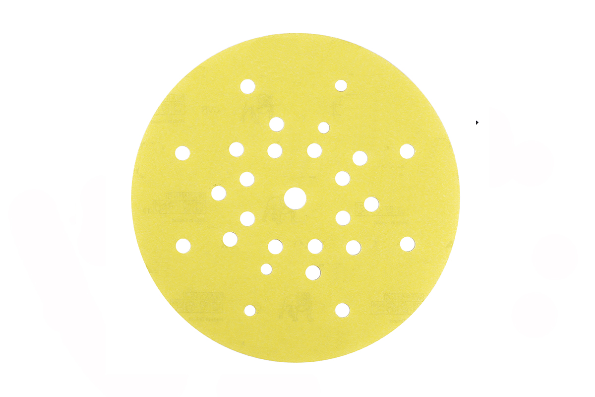mirka Sanding disc mirka yellow abr. soft grip 225mm 27h 100 25pcs