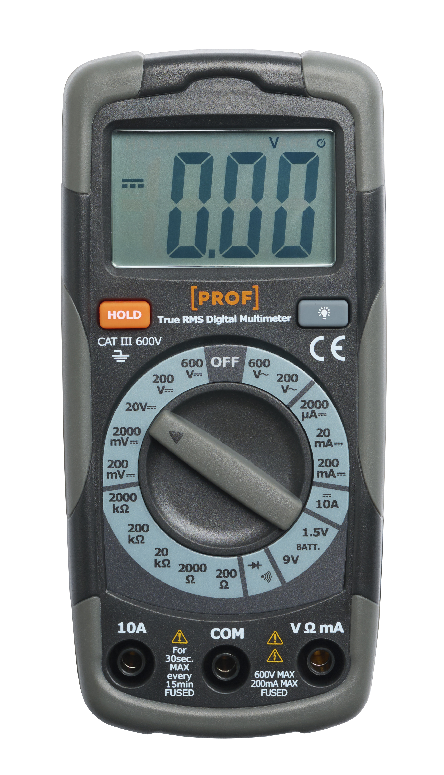 prof Digital multimeter prof dm100 600v trms