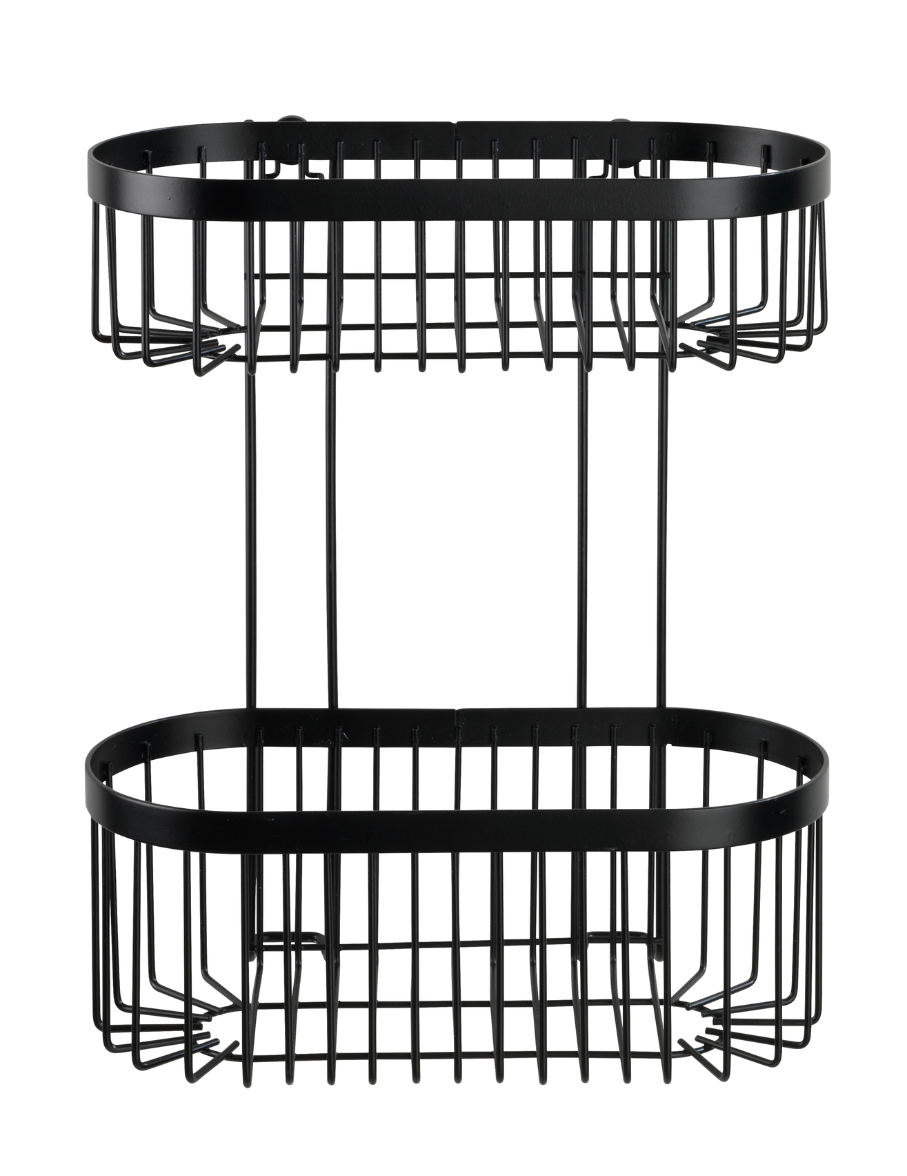 CORNER SHELF CLASSIC PLUS 26,5X33X14,5CM BLACK TURBO-LOC