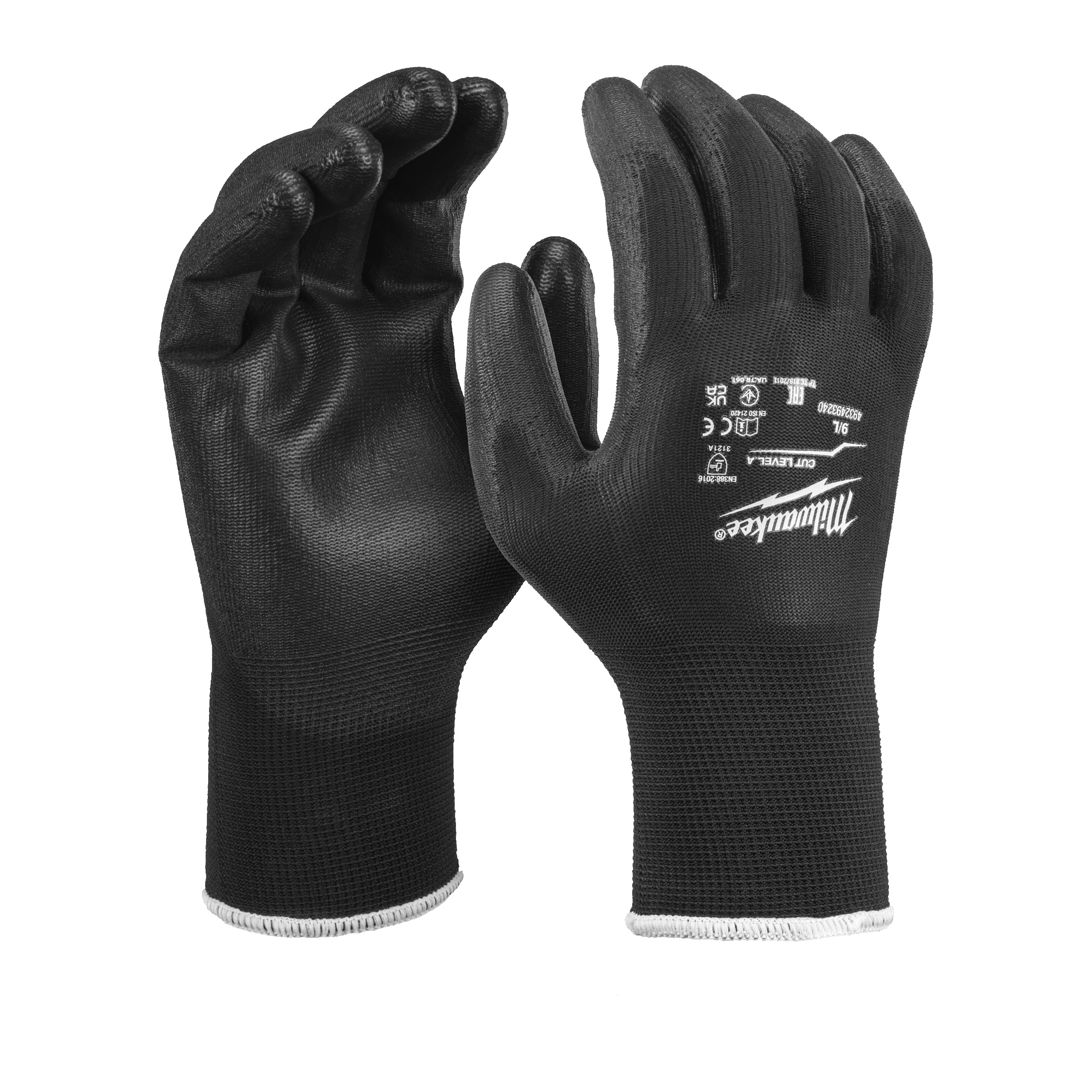 milwaukee Käsineet milwaukee asentajan pu 10/xl 12kpl