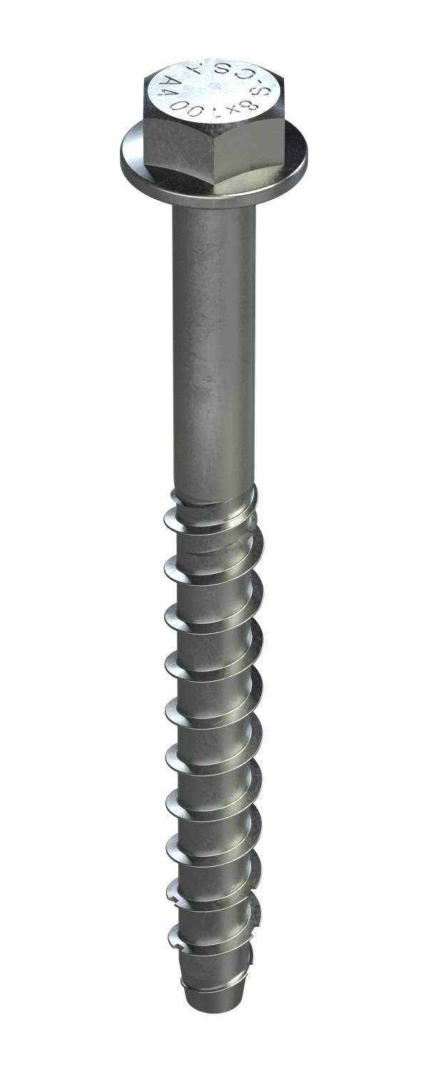 sormat Betoniruuvi s-csa hex a4 8x100/50/35 av13 a4 6kpl