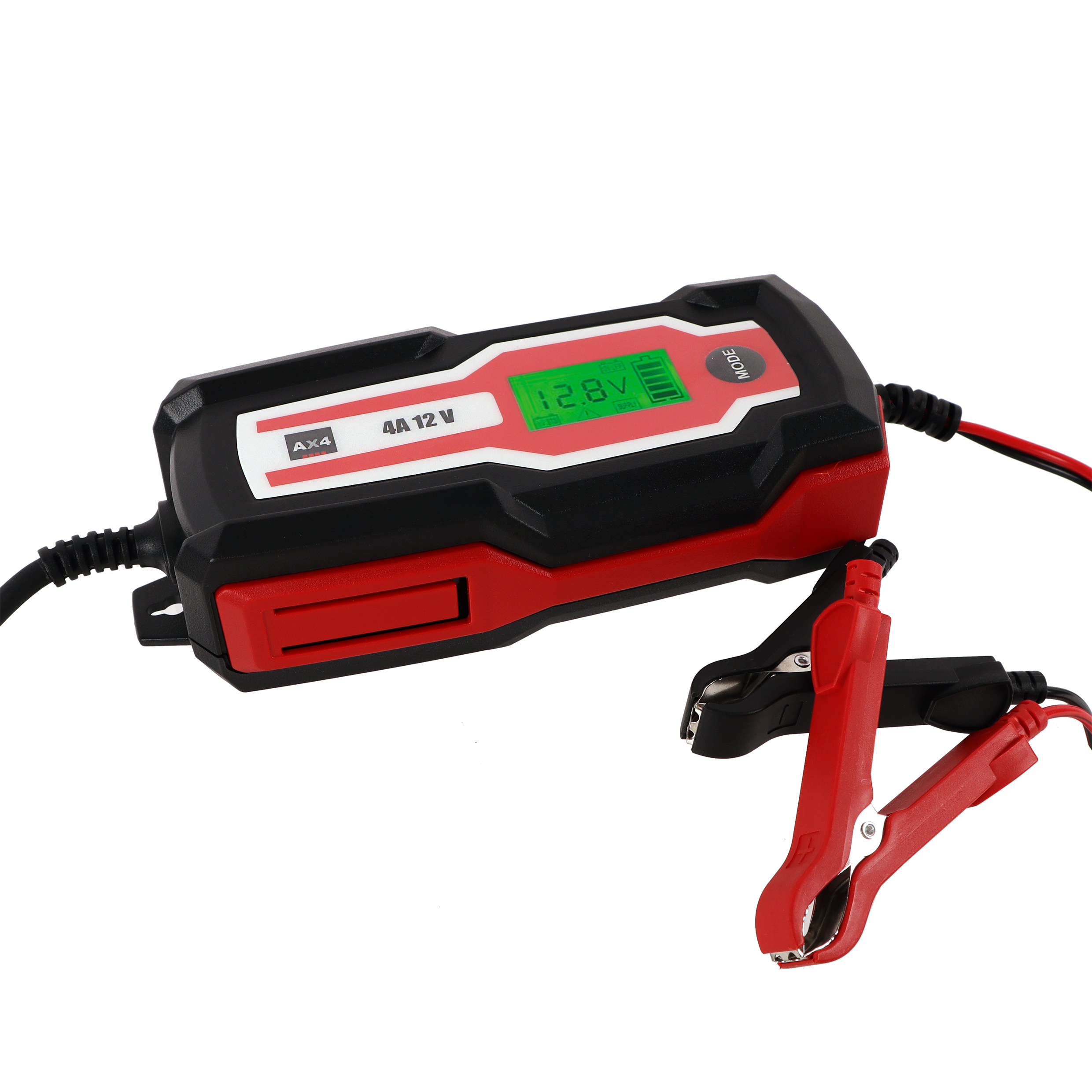 undefined Batteriladdare ax4 6v/12v 4a 10-stegs automatisk laddning