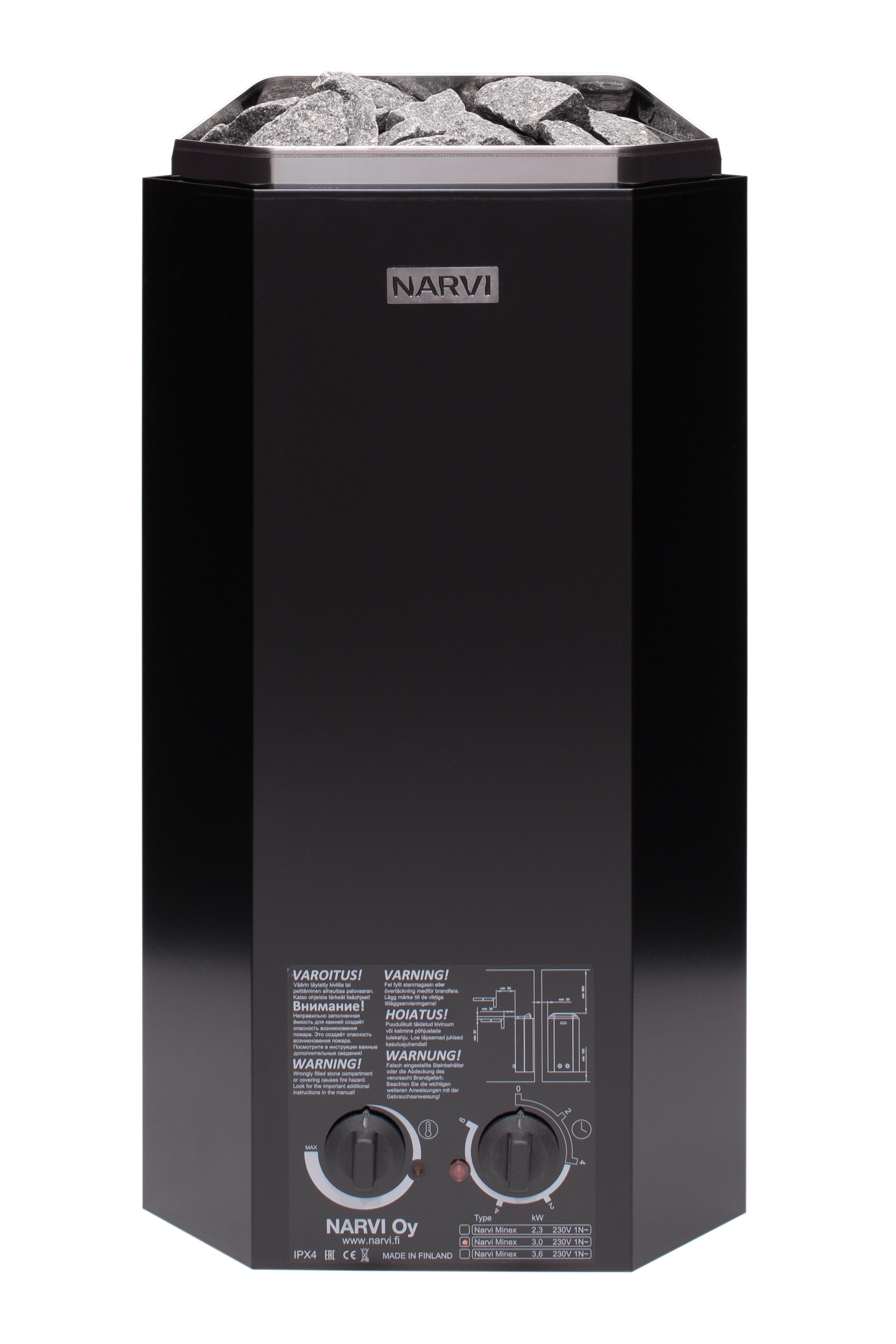 narvi El aggregat narvi minex 3,0 kw svart