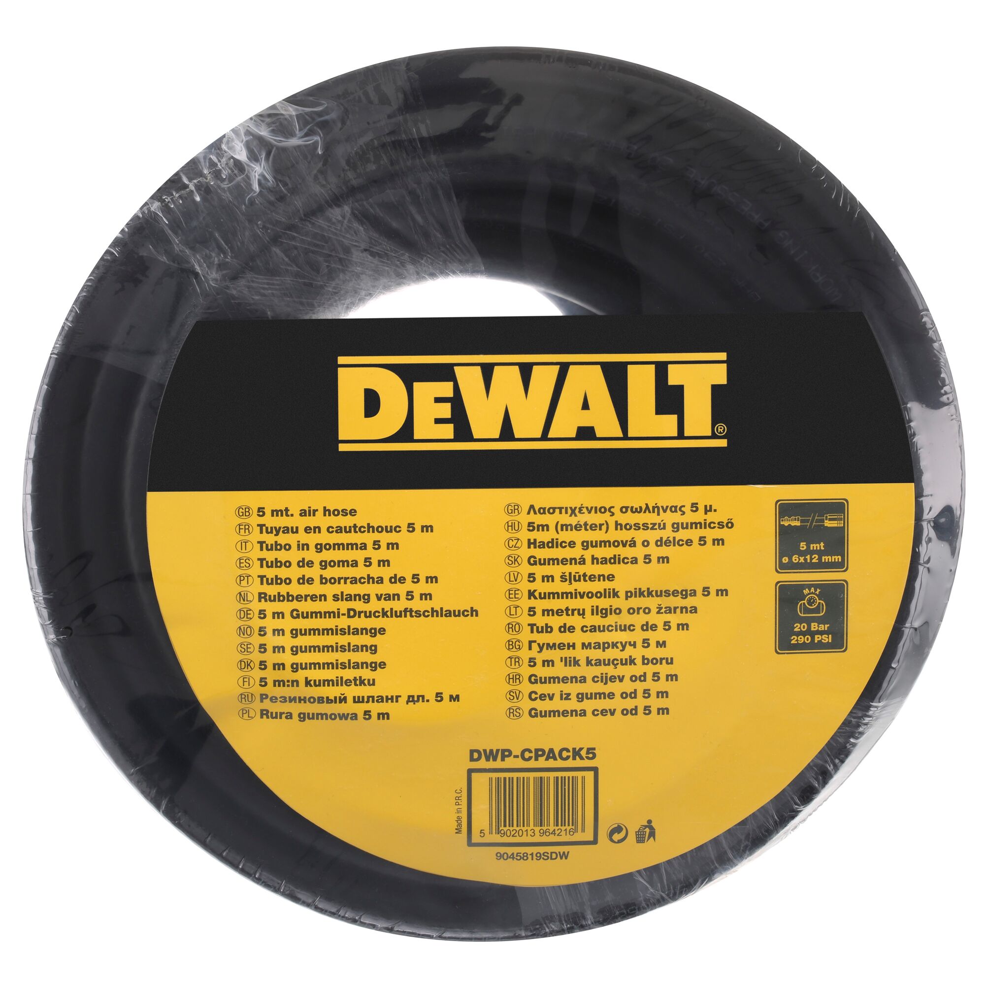 dewalt Airhose for compressors dewalt dwp-cpack5 5m