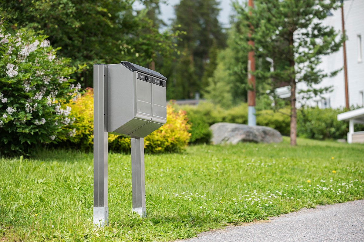 stala Stativ för postlåda stala plj-2 för två pl-3/4 postlådor