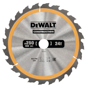 dewalt Cirkelsågsklinga dewalt 250x30mm 24t