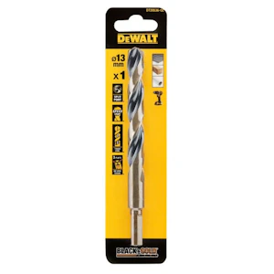 dewalt Metalliporanterä dewalt black gold dt20536 hss 13mm