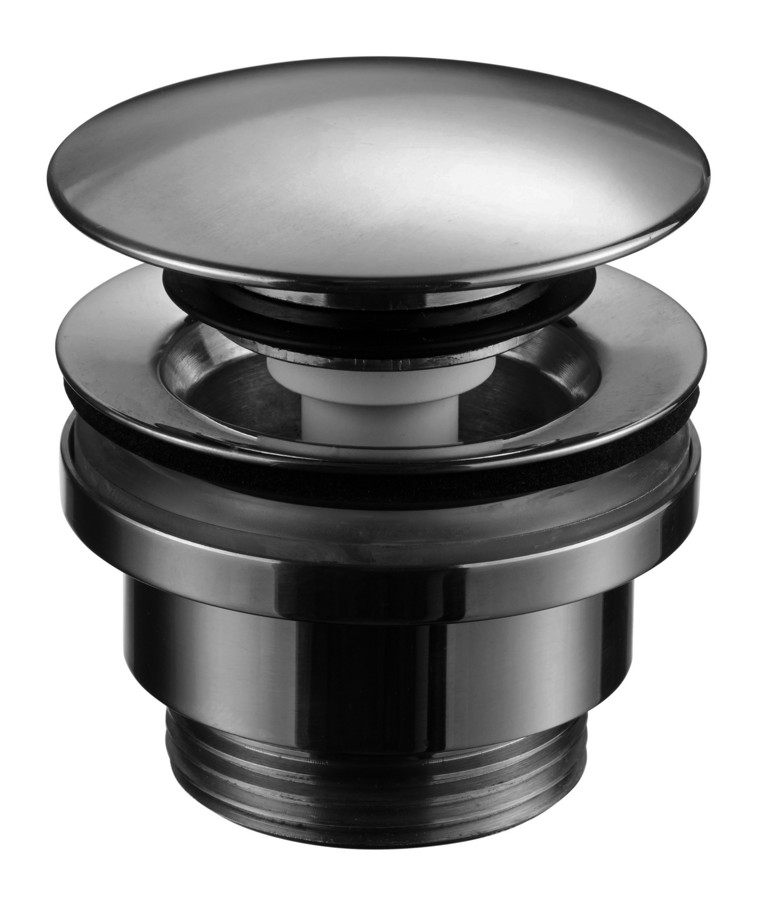 tapwell Bottenventil tapwell 74400 black chrome-stangb.