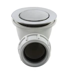 POHJAVENTTIILI TAPWELL 22200 BRUSHED NICKEL-AMME