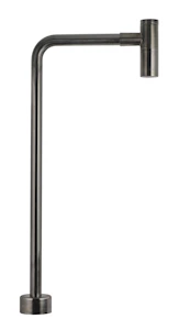 tapwell Wastelock & pipe tapwell xa100 brushed black chrome