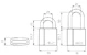 abloy Hänglås abloy c 340/50 50mm