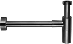 WASTELOCK & PIPE TAPWELL XACC167 BRUSHED BLACK CHROME