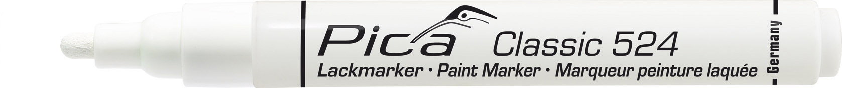 PAINT MARKER PICA WHITE 2-4 MM