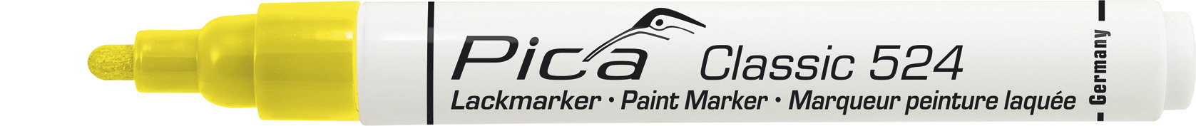 PAINT MARKER PICA YELLOW 2-4 MM