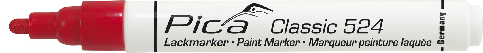 pica Paint marker pica red 2-4 mm