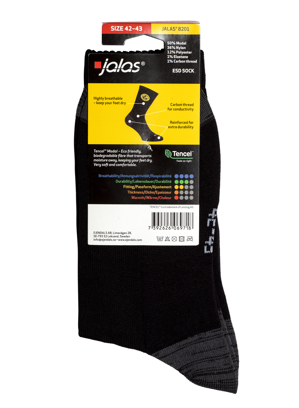 jalas Sukat jalas 8201 esd koko 36-38