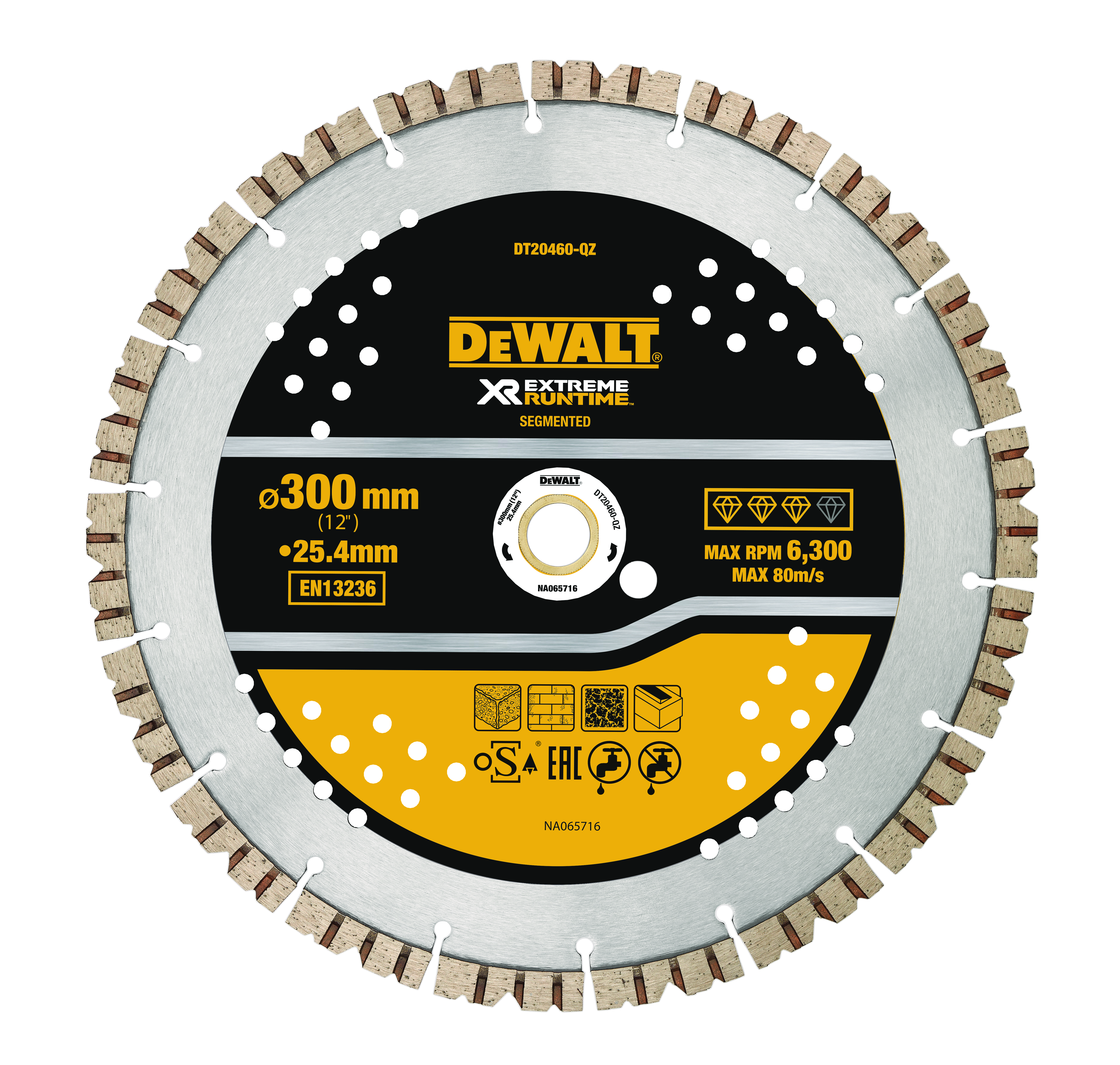 dewalt Diamantkapskiva dewalt 305x22,23 mm