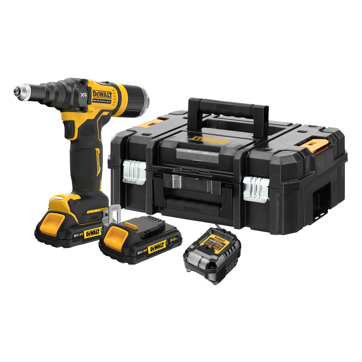 dewalt Blindnitpistol dewalt dcf403d2gt-qw 4,8mm 2x2ah