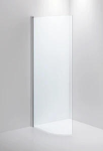 inr Shower wall linc josephine clear, matte silver, 880