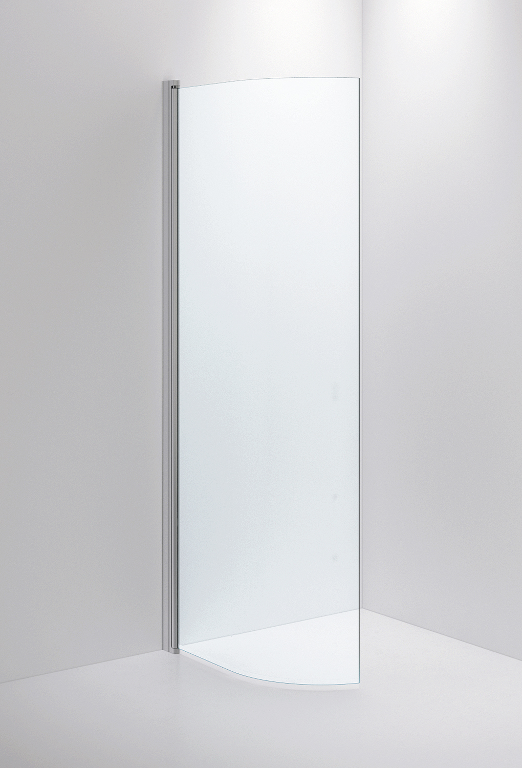 inr Shower wall linc josephine clear, matte silver, 780