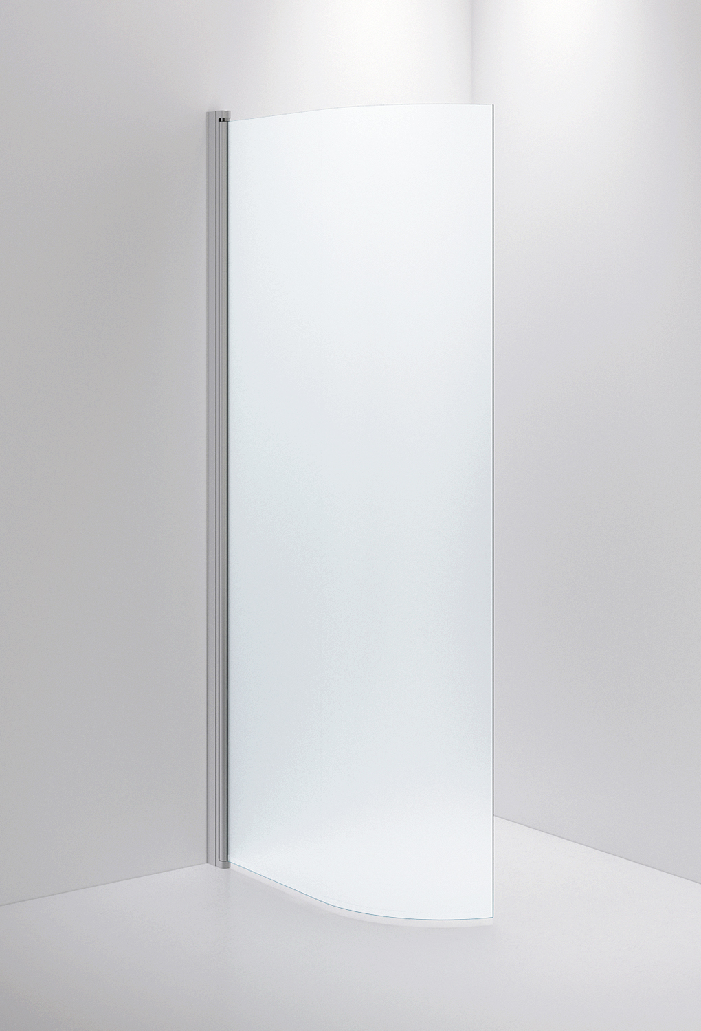 SHOWER WALL LINC JOSEPHINE FROST,  MATTE SILVER, 880