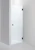 inr Shower wall arc 2 clear, black, 800x2000