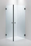 SHOWER WALL ARC 12 CLEAR, BLACK, 800X900