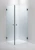 inr Shower wall arc 12 clear, black, 800x900