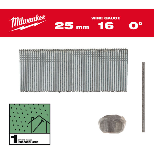 DYCKERT MILWAUKEE 16G/0/25MM/G/C1 5000DEL