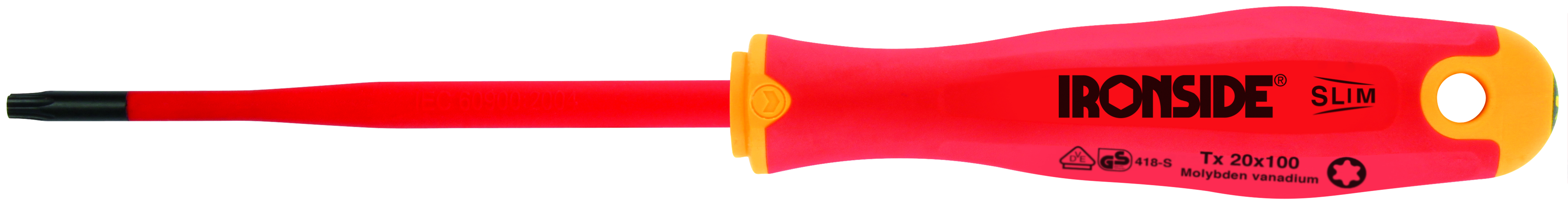SCREWDRIVER SLIM VDE TORX 20X125