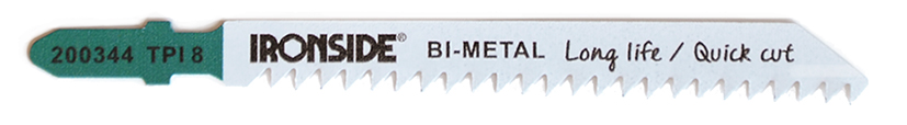 PISTOSAHANTERÄ IRONSIDE PUU FAST CUT 100MM TPI 8 5KPL