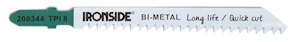 ironside Sticksågblad ironside trä fast cut