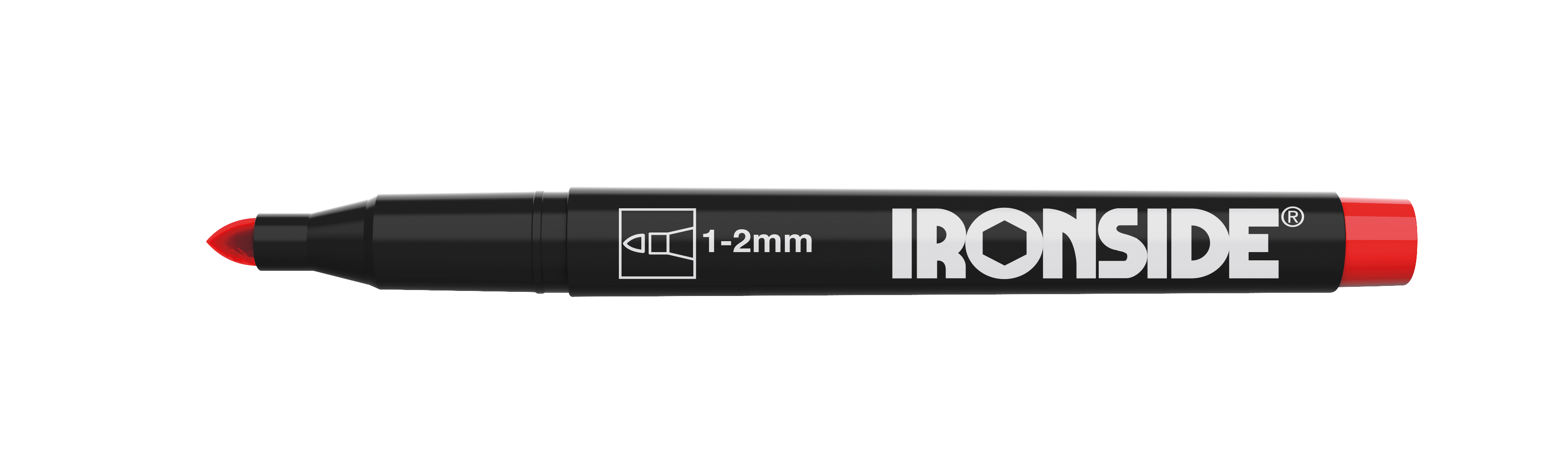 PERMANENT MARKER IRONSIDE BULL.TIP RED