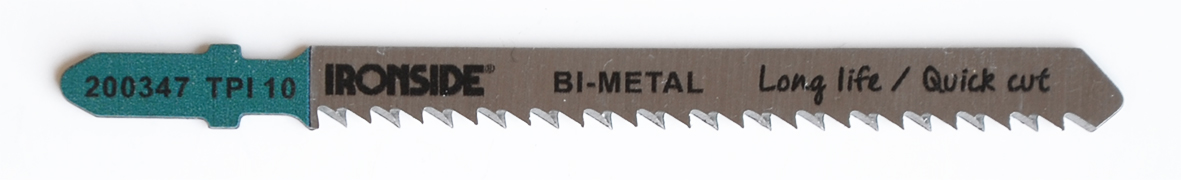 PISTOSAHANTERÄ IRONSIDE PUU CLEAN CUT 100MM TPI10 5KPL