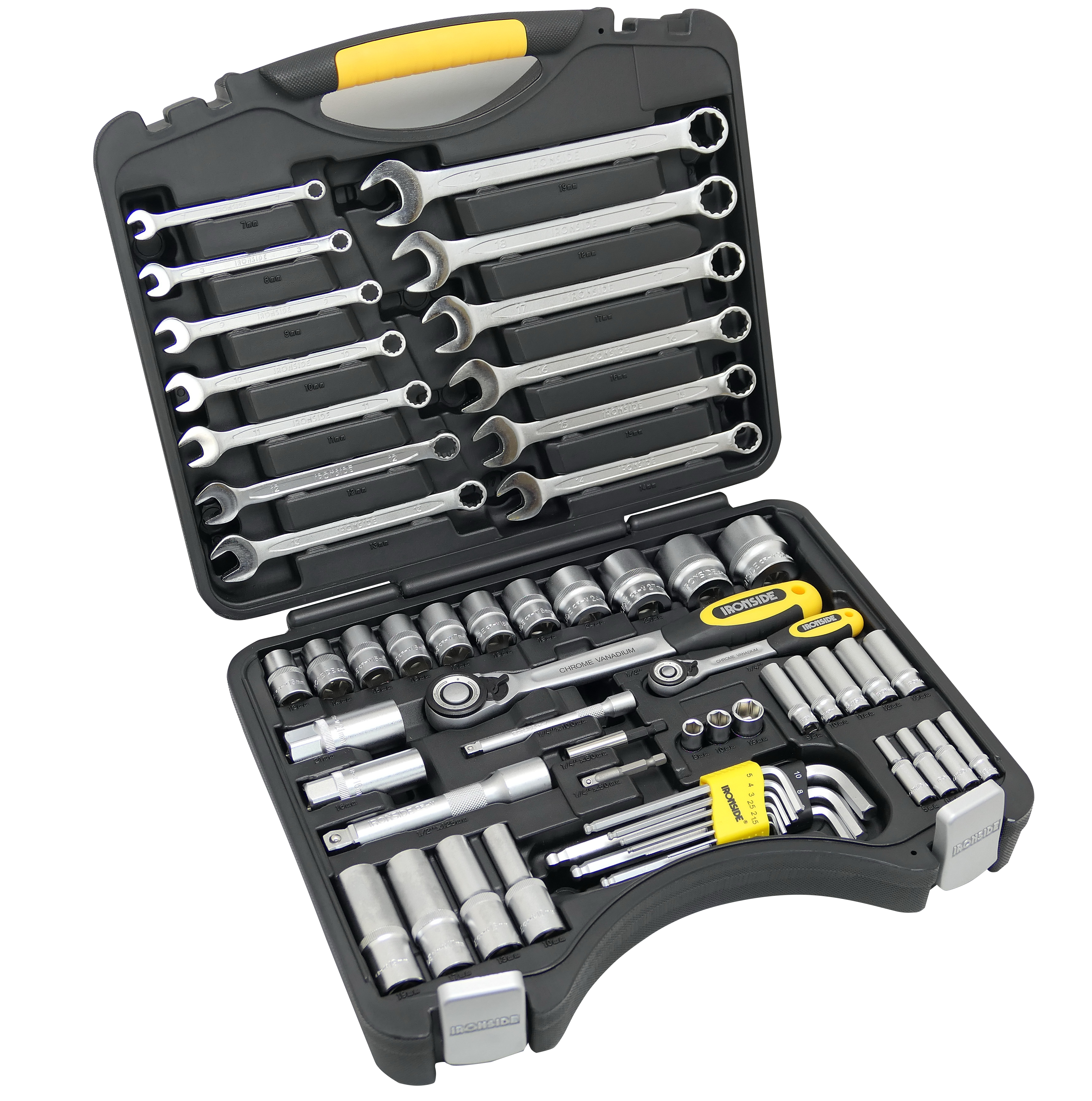SOCKETS SET IRONSIDE 57PCS