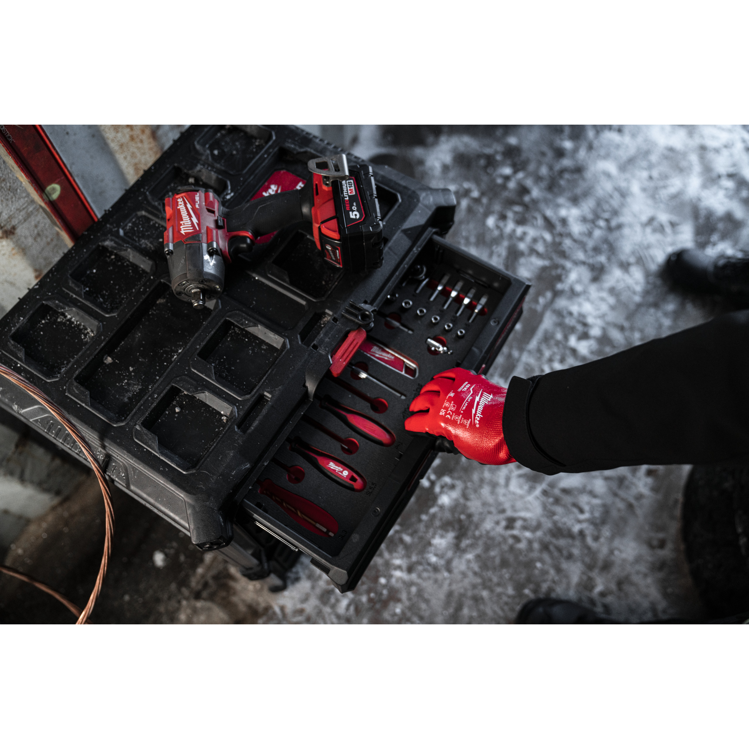 milwaukee Handskar milwaukee heldoppade 7/s