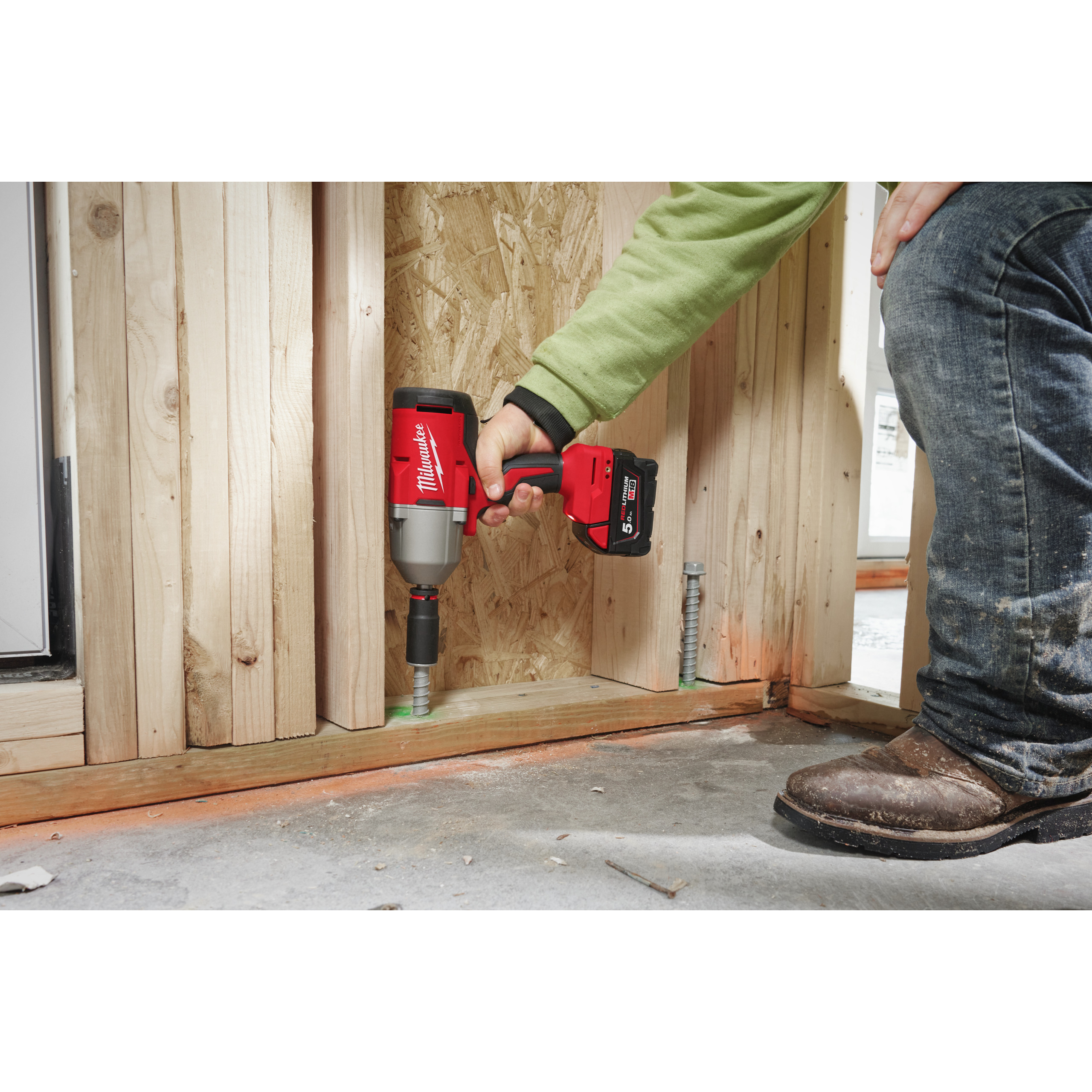 milwaukee Battery imp. wrench milwaukee m18 blhiwf12-0x