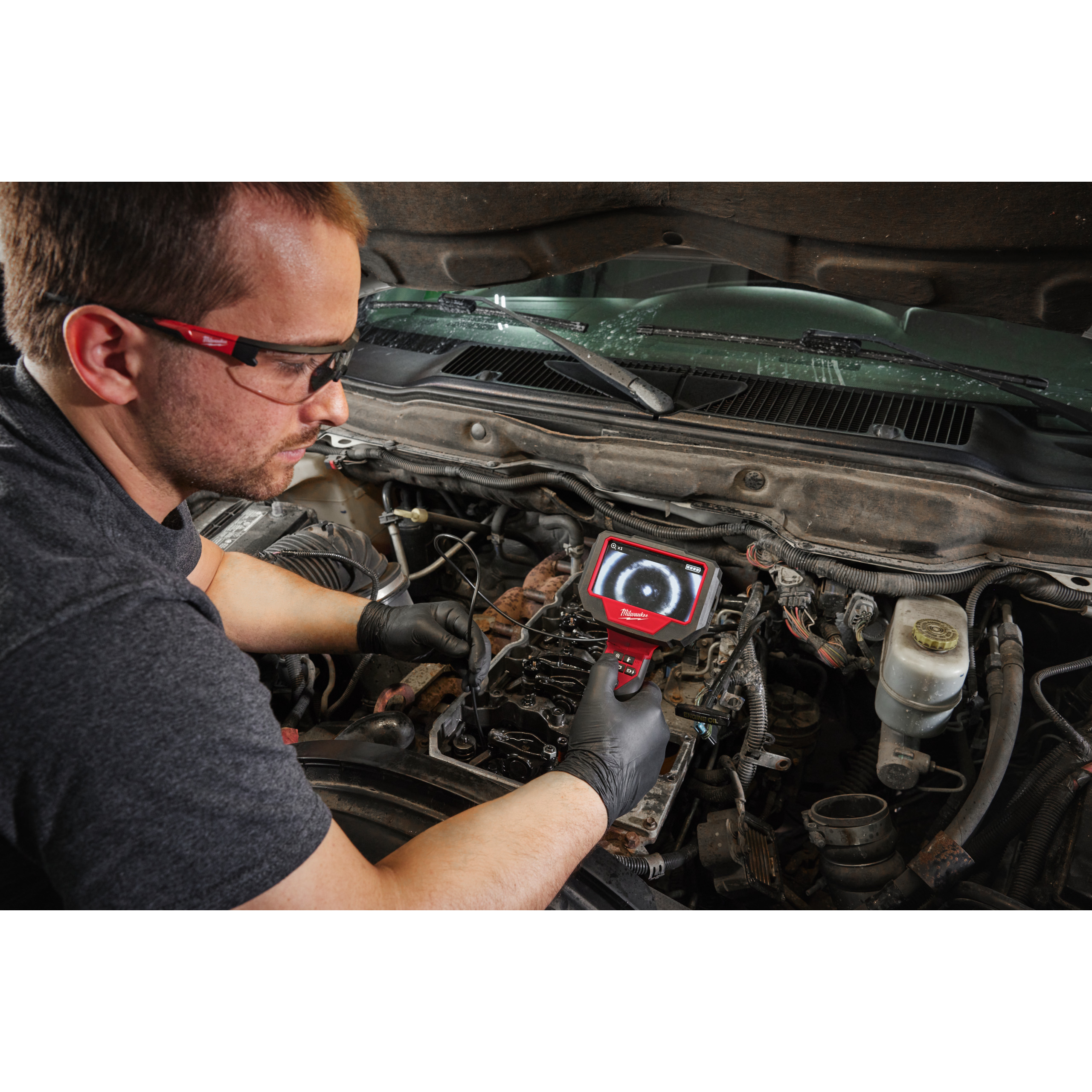 milwaukee Akkutarkastuskamera milwaukee m12 atb-0c