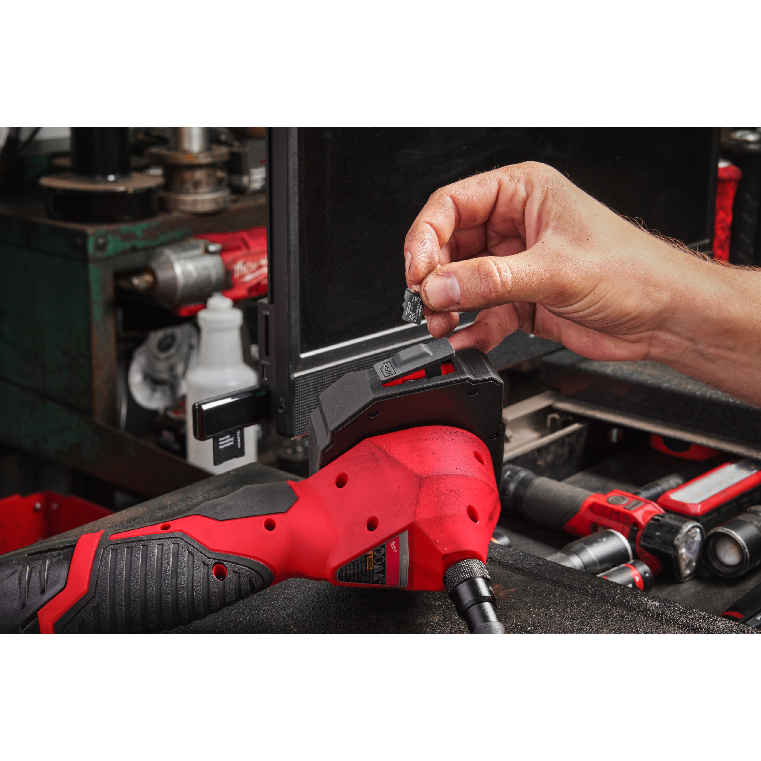 milwaukee Akkutarkastuskamera milwaukee m12 atb-0c