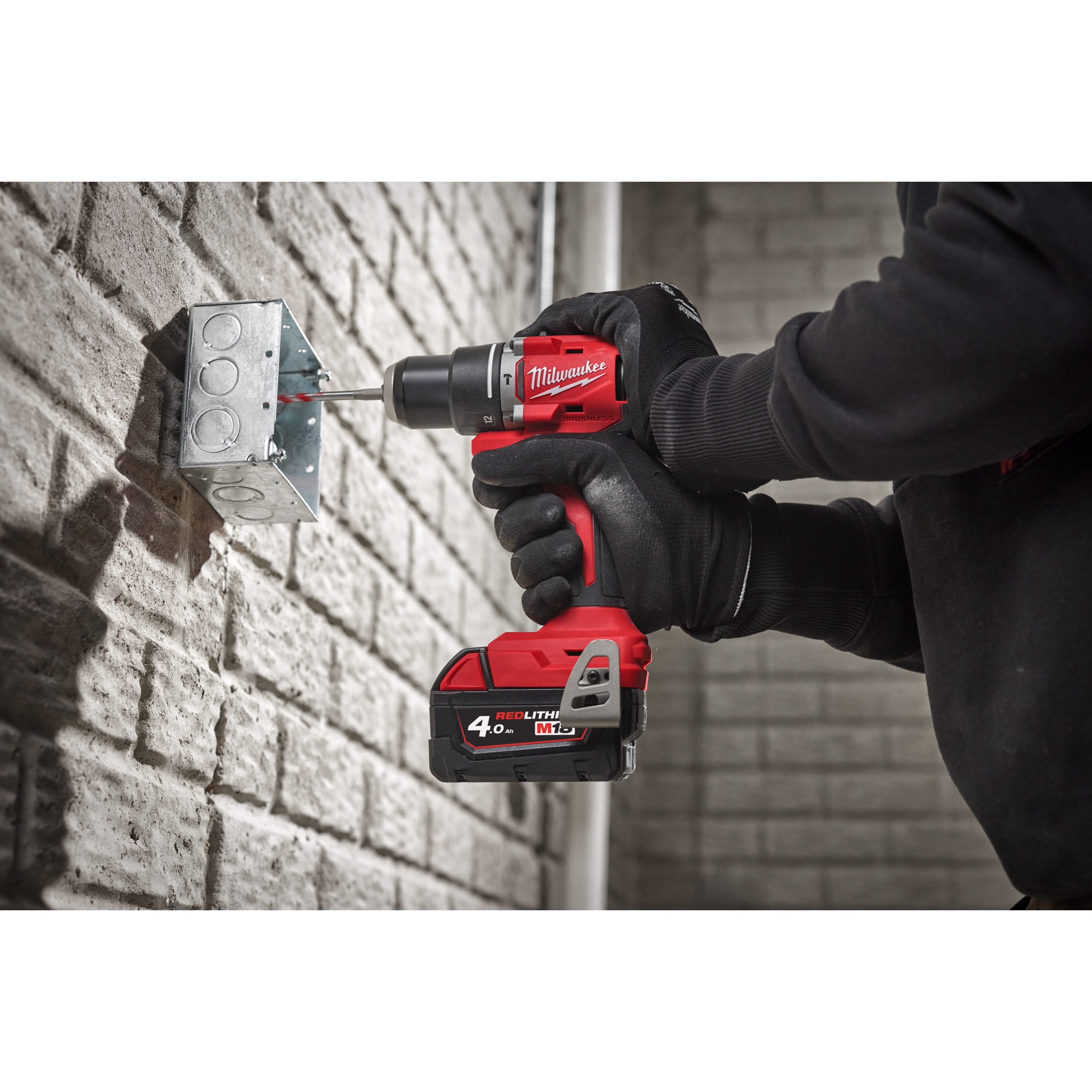 milwaukee Akkuiskuporakone milwaukee m18 blpdrc-0