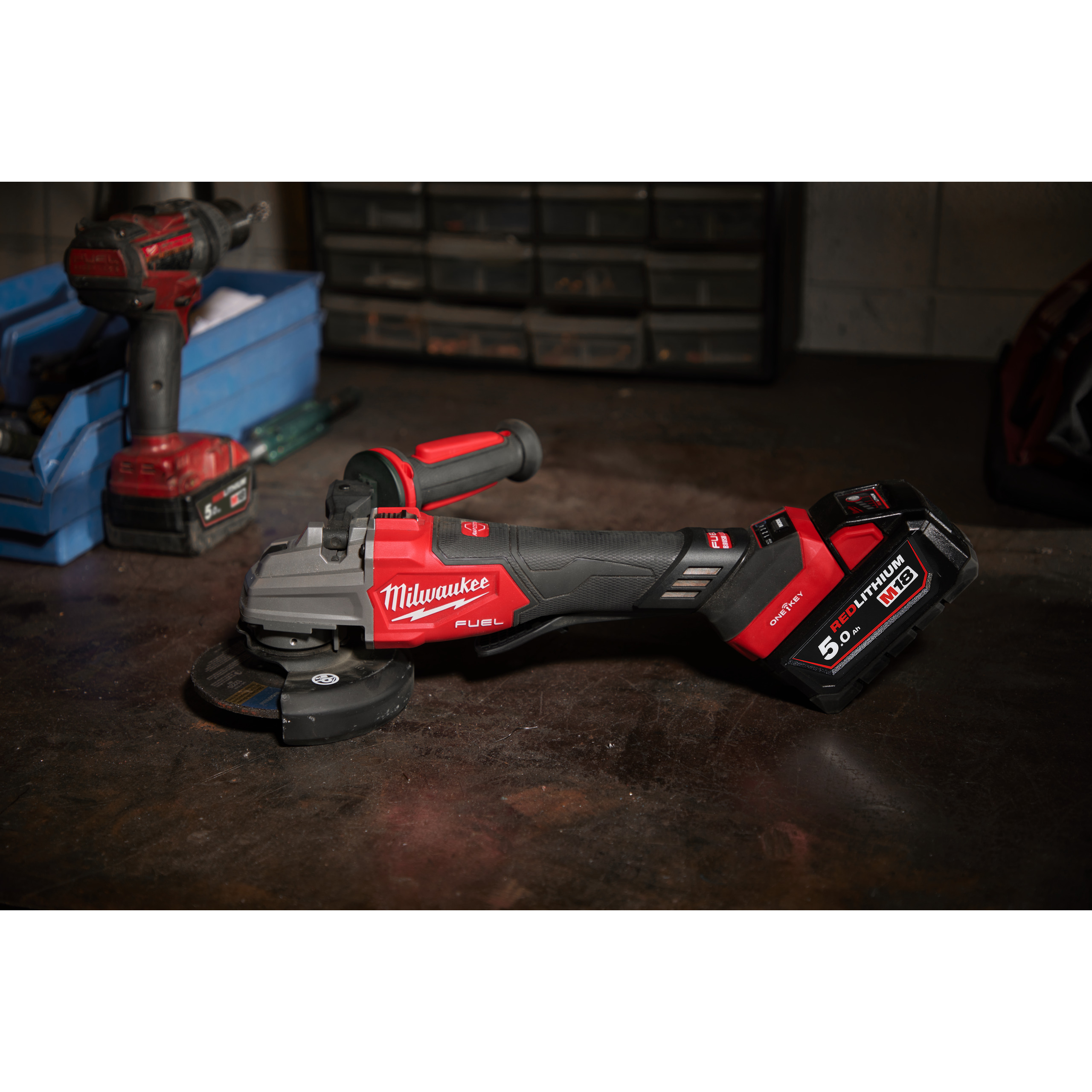 milwaukee Akkukulmahiomakone milwaukee m18 fsagsvo125x-0x
